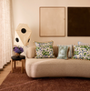 Bonnie & Neil, Lilas Blue 50cm Cushion