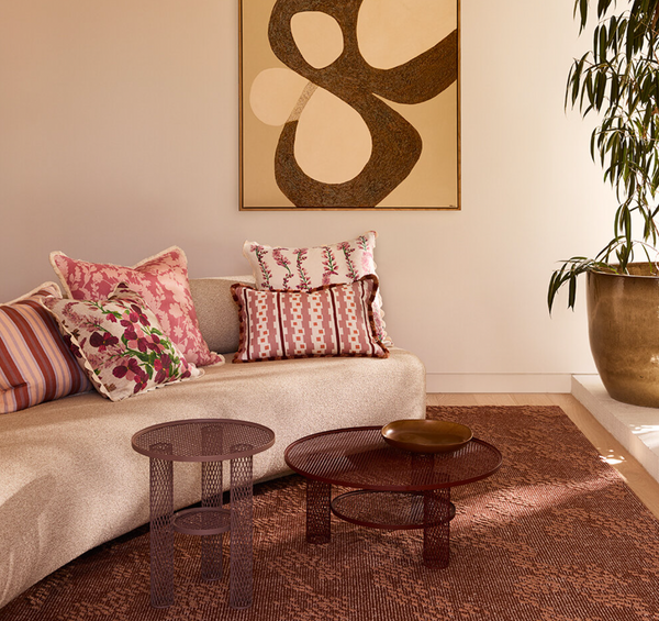 Bonnie & Neil, Lupin Multi 50cm Cushion