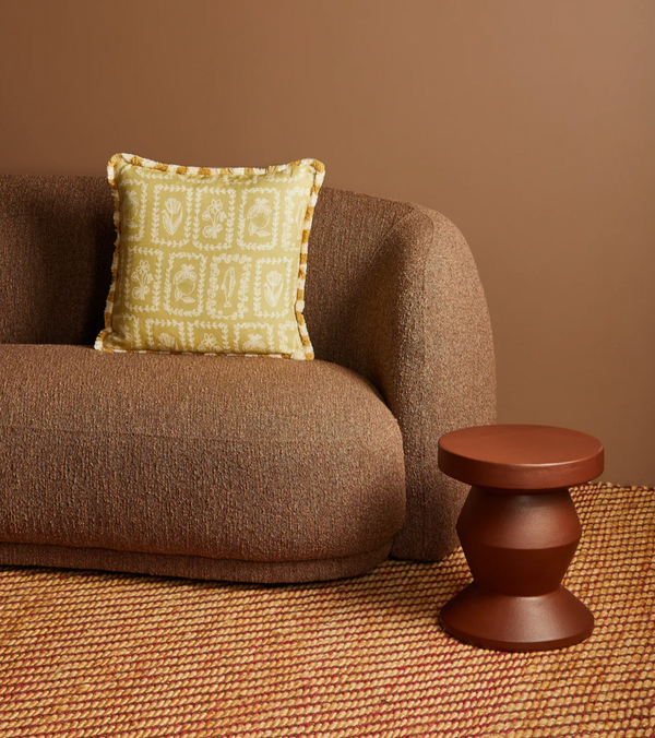 Bonnie & Neil, Petra Ecru Linen Cushion