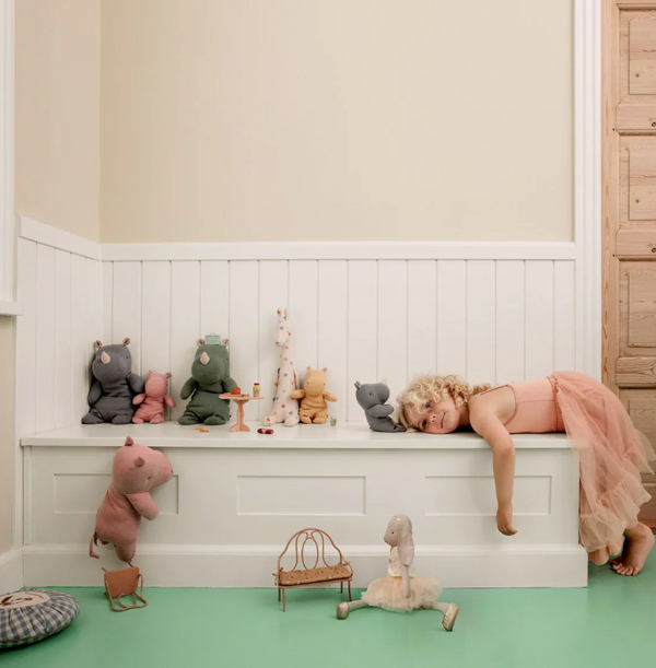 Maileg, Safari Friends Hippo Medium Honey