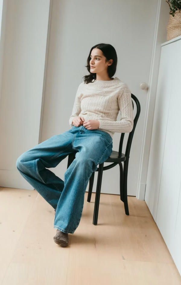 ERIBÉ, Vaila Lace Sweater