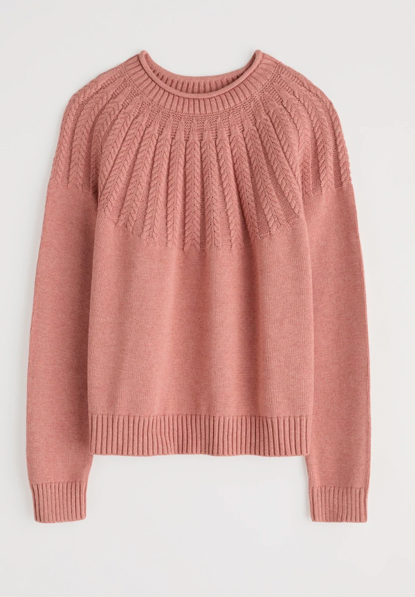 Seasalt Cornwall,  Stone Chat Organic Cotton Jumper