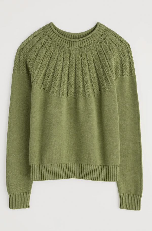 Seasalt Cornwall,  Stone Chat Organic Cotton Jumper