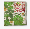 Bonnie & Neil, Lupin Multi & Marigold Leaf Linen Quilted Throw