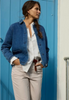Seasalt Cornwall, Cornwall Reading Rocks Jacket Mid Wash High Twist