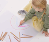 Honeysticks, 3-in-1 Beeswax Pencils Jumbo Triangles 10pk