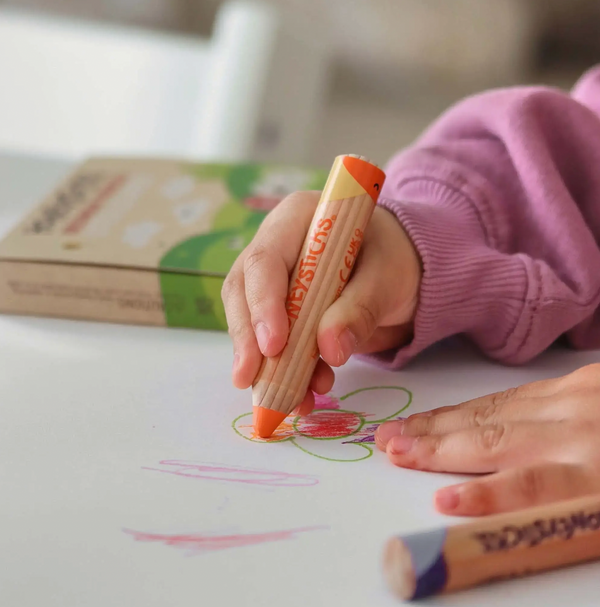 Honeysticks, Magic 3-in-1 Beeswax Pencils Little Learners 7pk