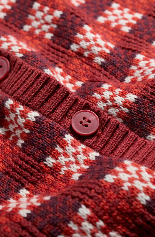 Seasalt Cornwall, Kensa Organic Cotton Checked Cardigan