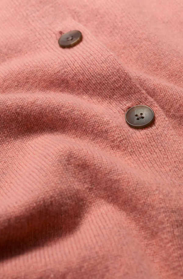 Seasalt Cornwall, Tern Tide Cardigan Dusty Rose