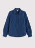 Seasalt Cornwall, Isla Shirt Mid Indigo