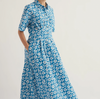 Seasalt Cornwall, Wild Liquorice Dress, Bold Cornflower Sailboats