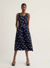 Seasalt Cornwall, Belle Dress Spot Maritime