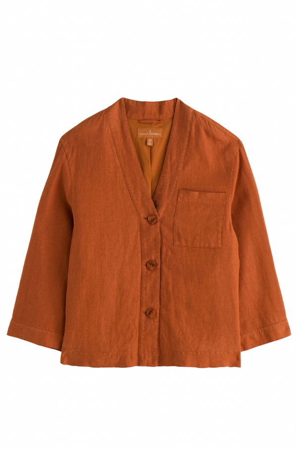 Seasalt Cornwall, Orange Montol Jacket