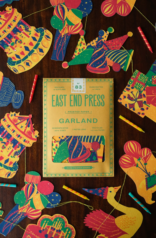 East End Press, Birthday Party Sewn Garland