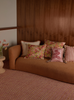 Bonnie & Neil, Primrose Sunset 60cm Linen Cushion