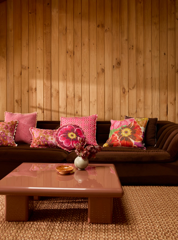 Bonnie & Neil, Jardin Multi 60cm Linen Cushion