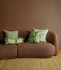 Bonnie & Neil, Petal Mint 60cm Linen Cushion