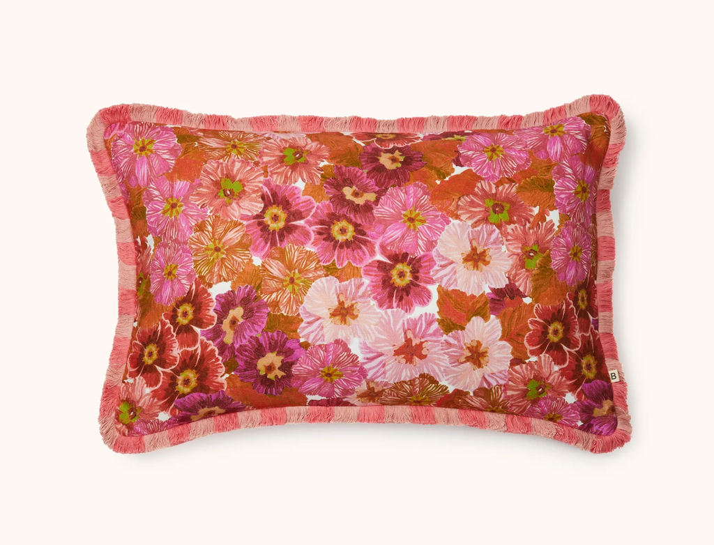 Bonnie & Neil, Primrose Pink 60x40cm Cushion