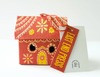 East End Press, Gingerbread House Screen-Printed Board Decoration